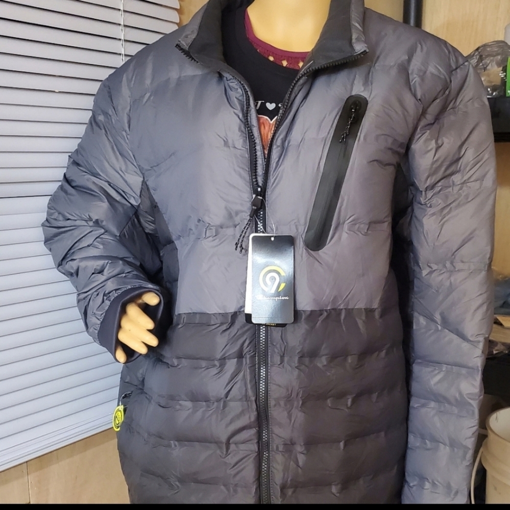 Mens lightweight puffer jacket